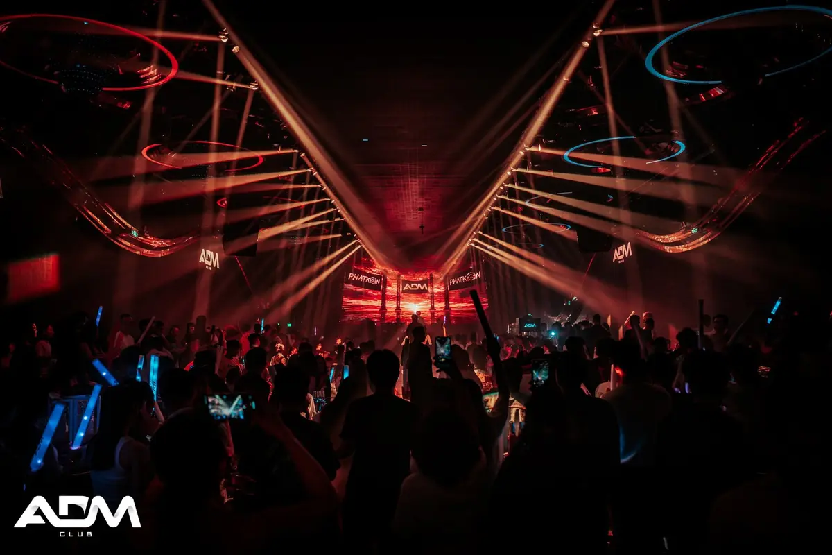 Bìa menu ADM Club — nightclub Cyber City Đà Nẵng